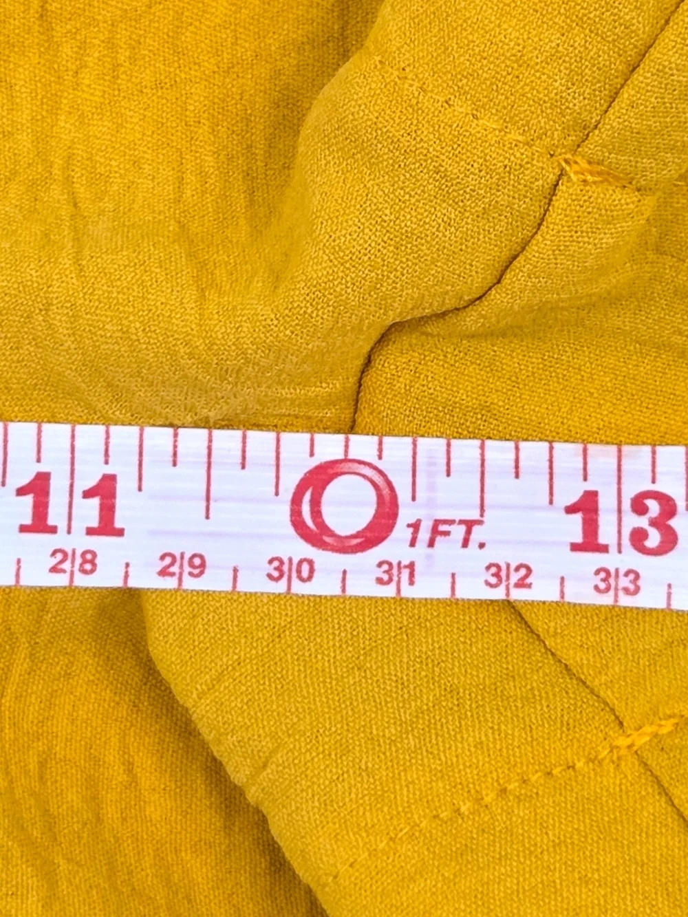 NWT Molly Bracken Scalloped Hem Shorts in Yellow Mango – Size S